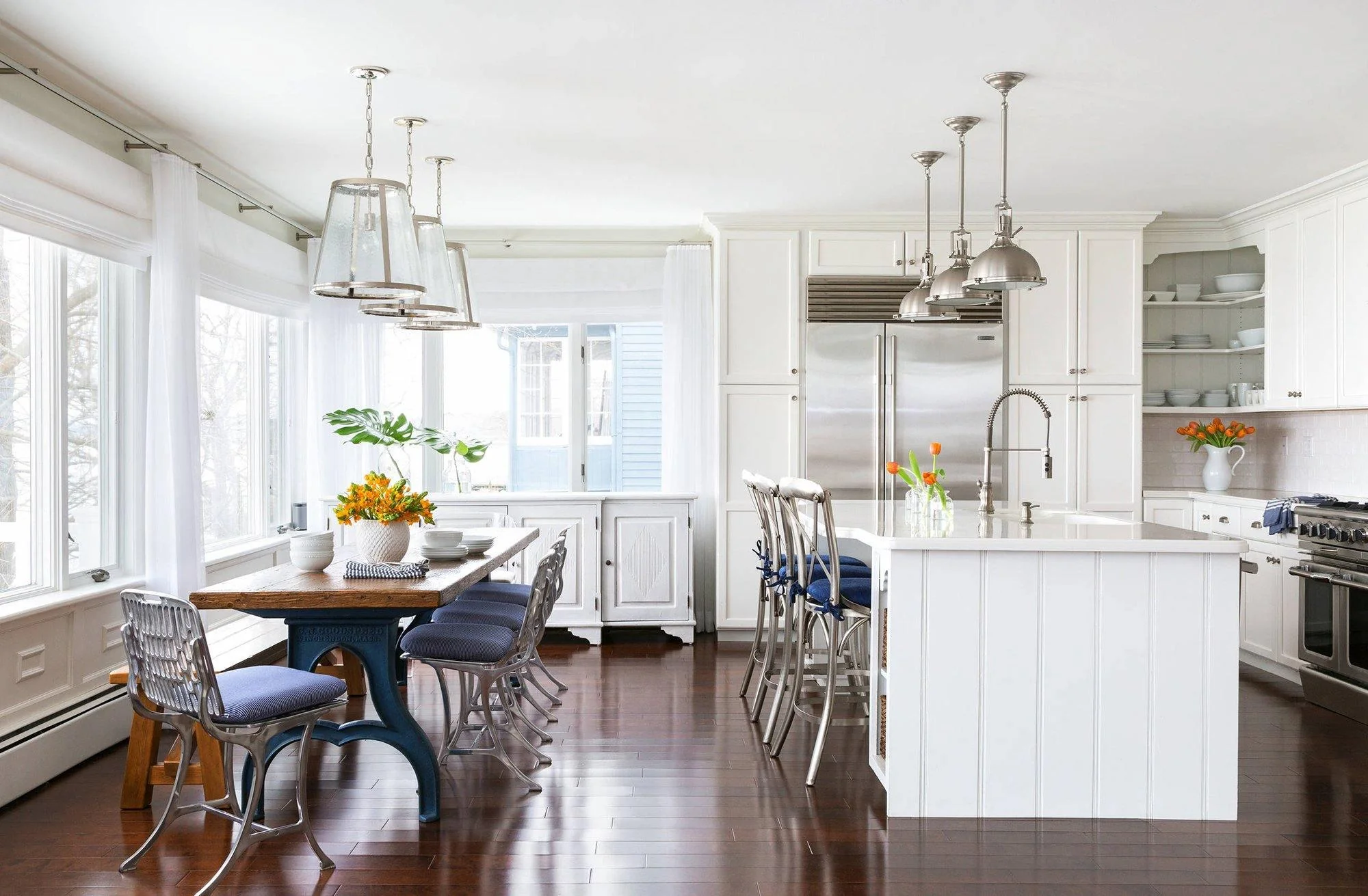 Solara Pendant Lamp Brass Ribbed Dome Industrial - Image 9