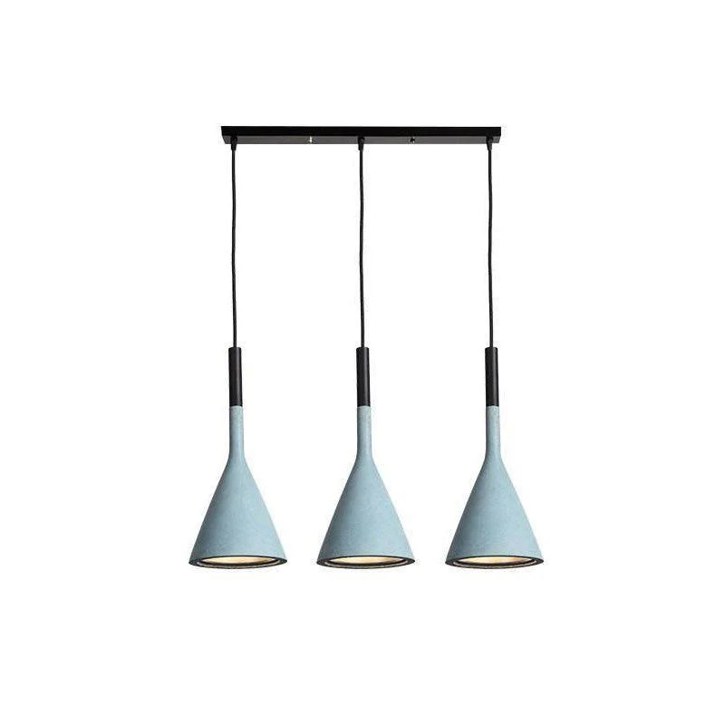 Solara Pendant Lamp Concrete Conical Industrial - Image 101