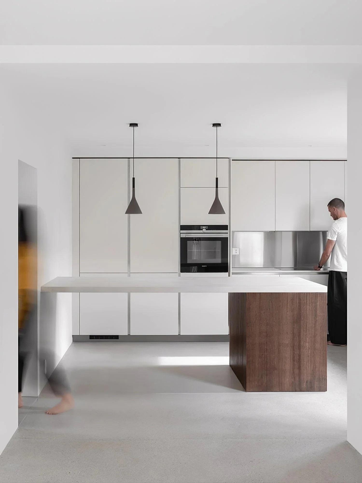 Solara Pendant Lamp Concrete Conical Industrial - Image 109