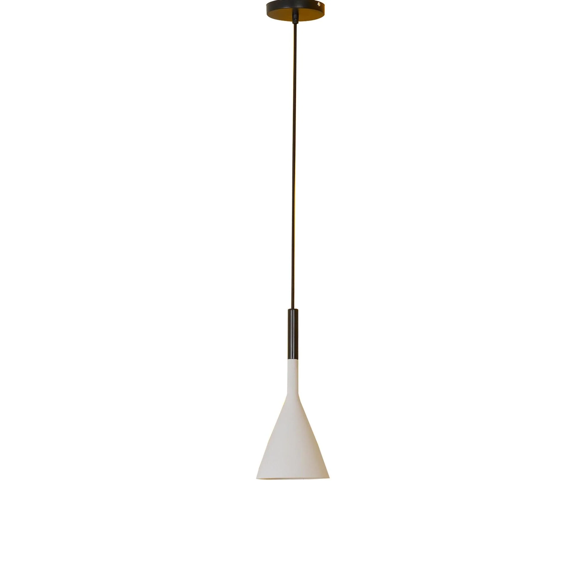 Solara Pendant Lamp Concrete Conical Industrial - Image 87