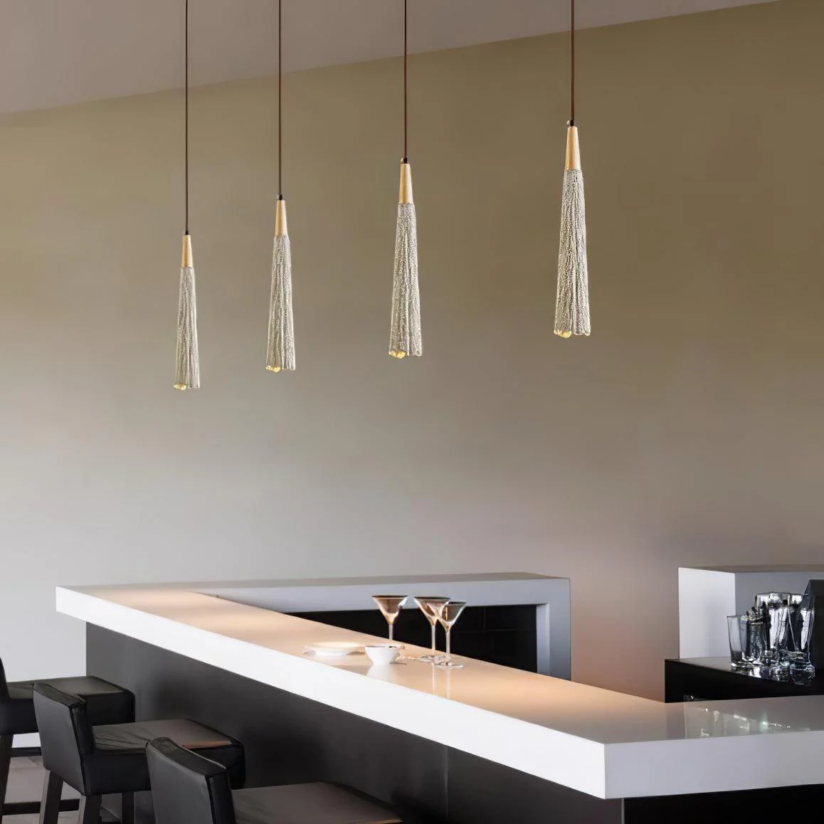 Solara Pendant Lamp Concrete Pleated - Image 21