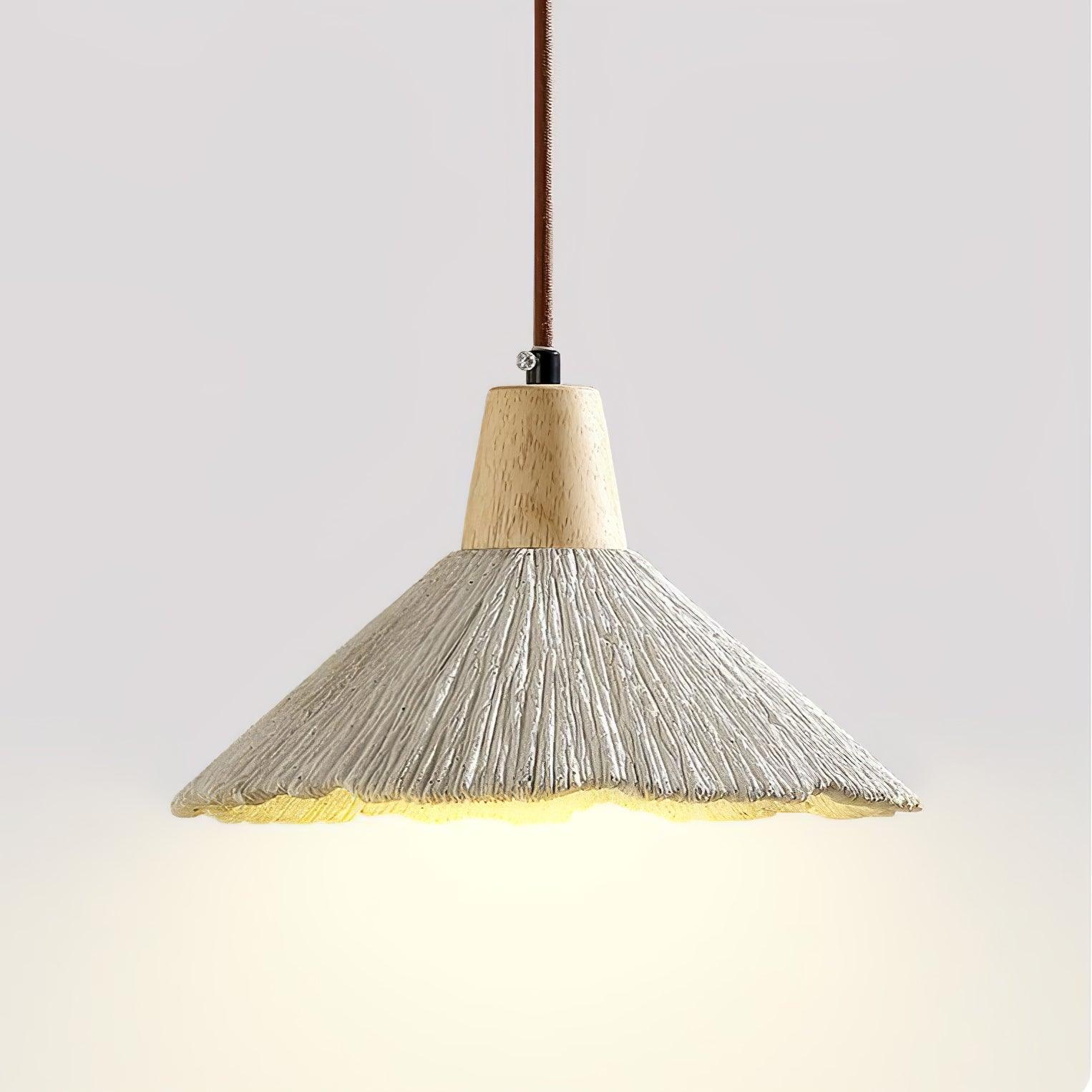 Solara Pendant Lamp Concrete Pleated - Image 53