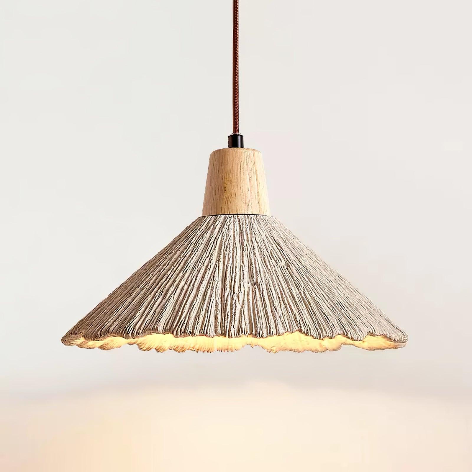 Solara Pendant Lamp Concrete Pleated - Image 61