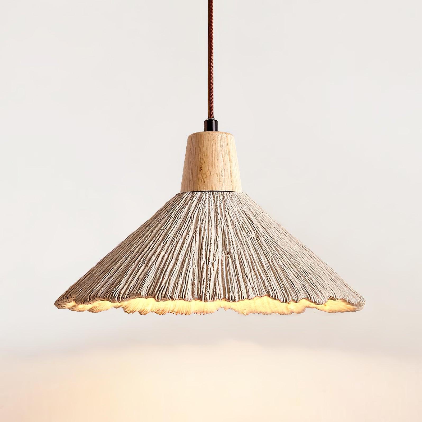 Solara Pendant Lamp Concrete Pleated - Image 62