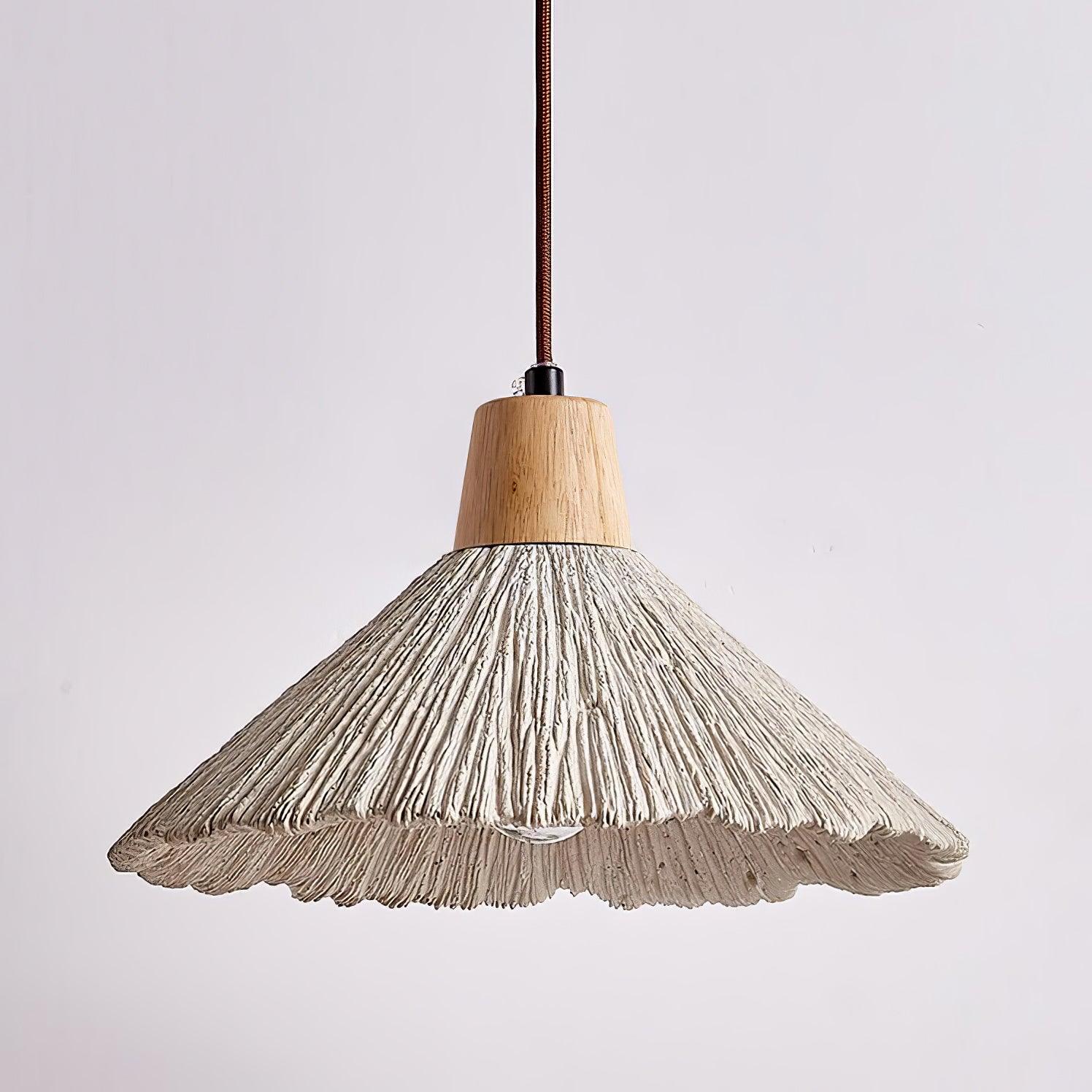 Solara Pendant Lamp Concrete Pleated - Image 69