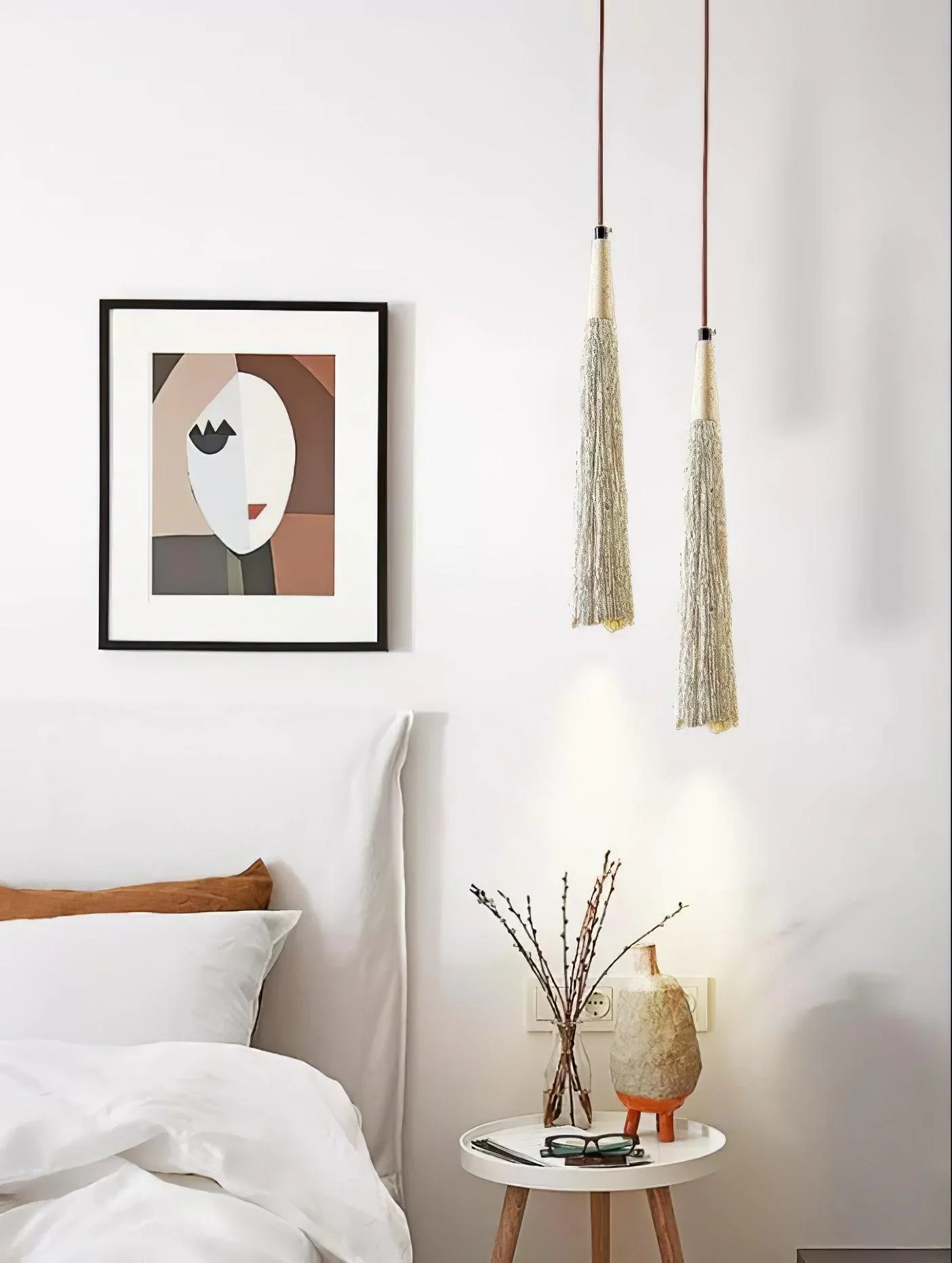 Solara Pendant Lamp Concrete Pleated - Image 73