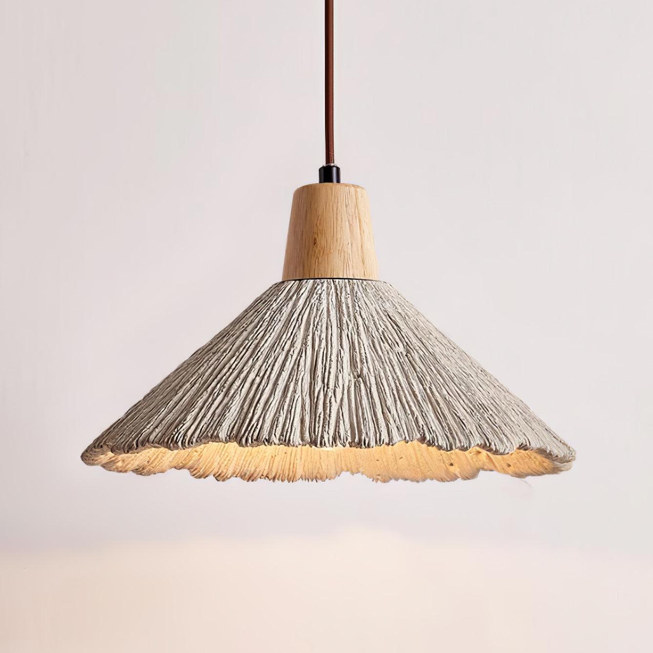 Solara Pendant Lamp Concrete Pleated - Image 74