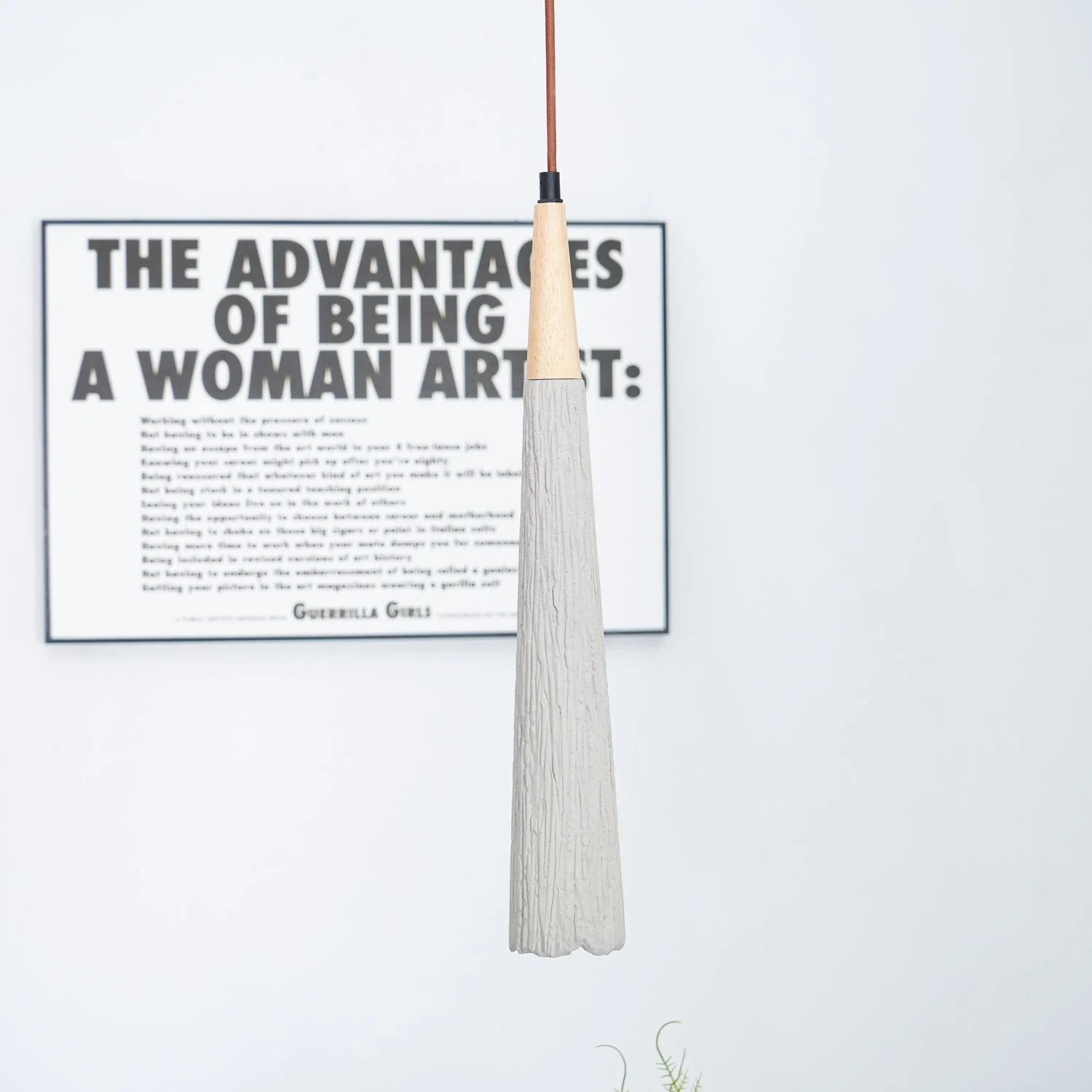 Solara Pendant Lamp Concrete Pleated - Image 80