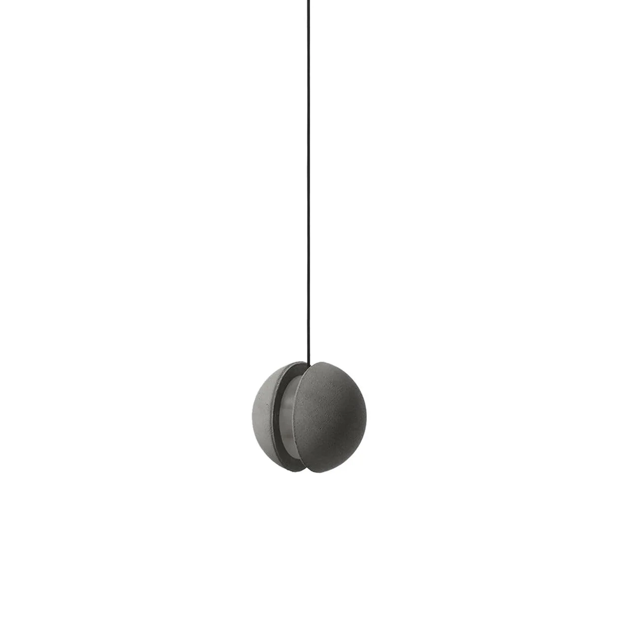 Solara Pendant Lamp Concrete Sphere Moon Minimalist - Image 43