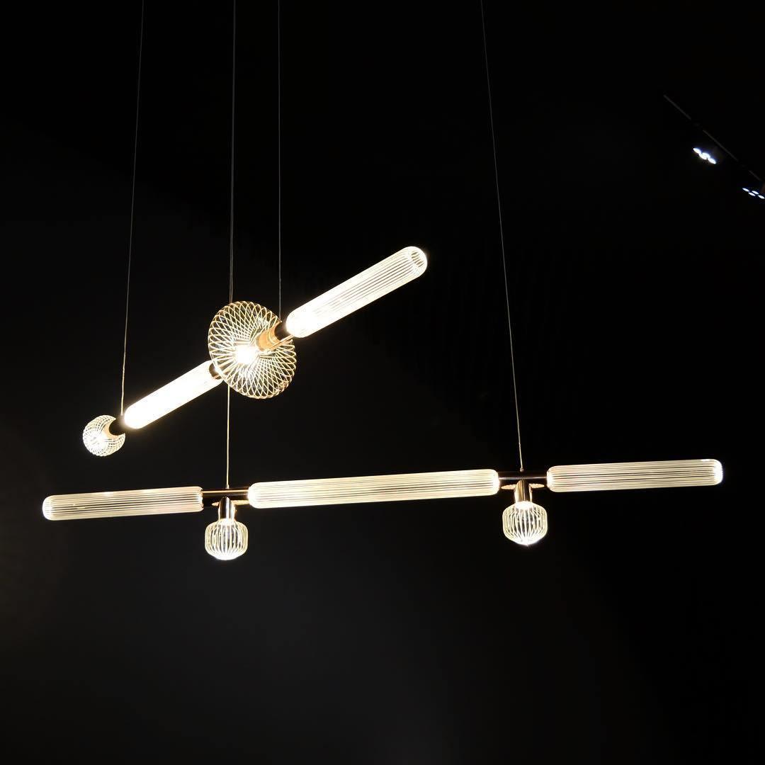 Solara Pendant Lamp Crystal Cylinder Cipher Contemporary - Image 23