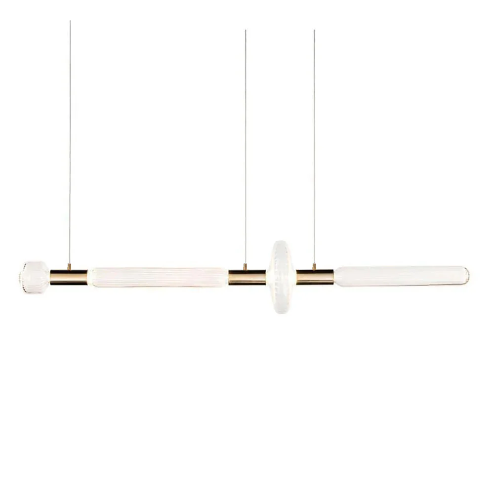 Solara Pendant Lamp Crystal Cylinder Cipher Contemporary - Image 31
