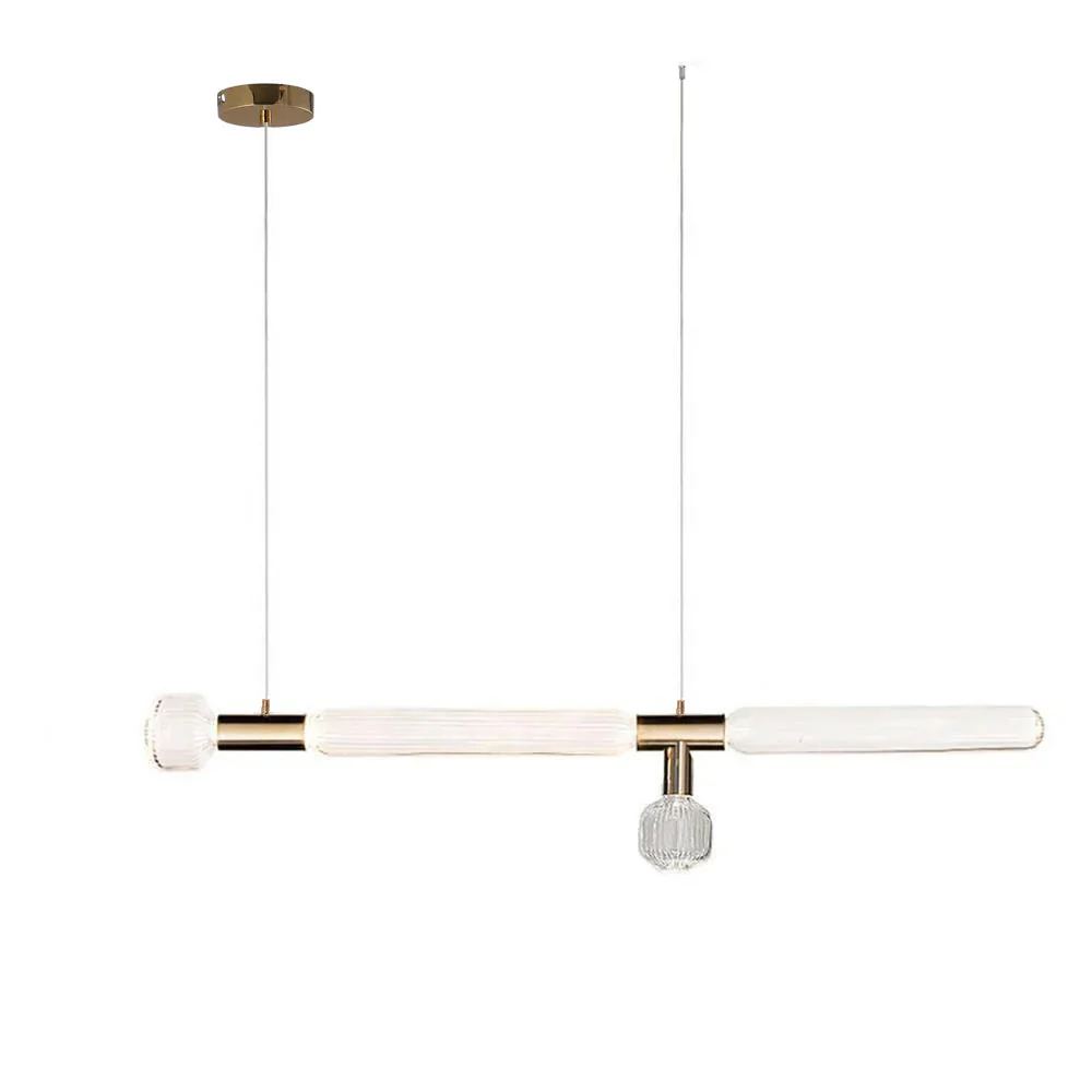 Solara Pendant Lamp Crystal Cylinder Cipher Contemporary - Image 75