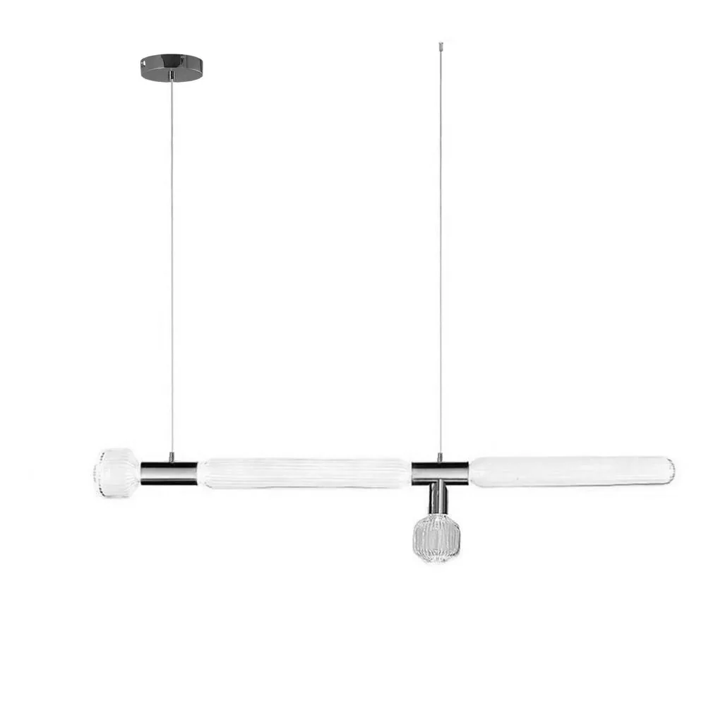 Solara Pendant Lamp Crystal Cylinder Cipher Contemporary - Image 86