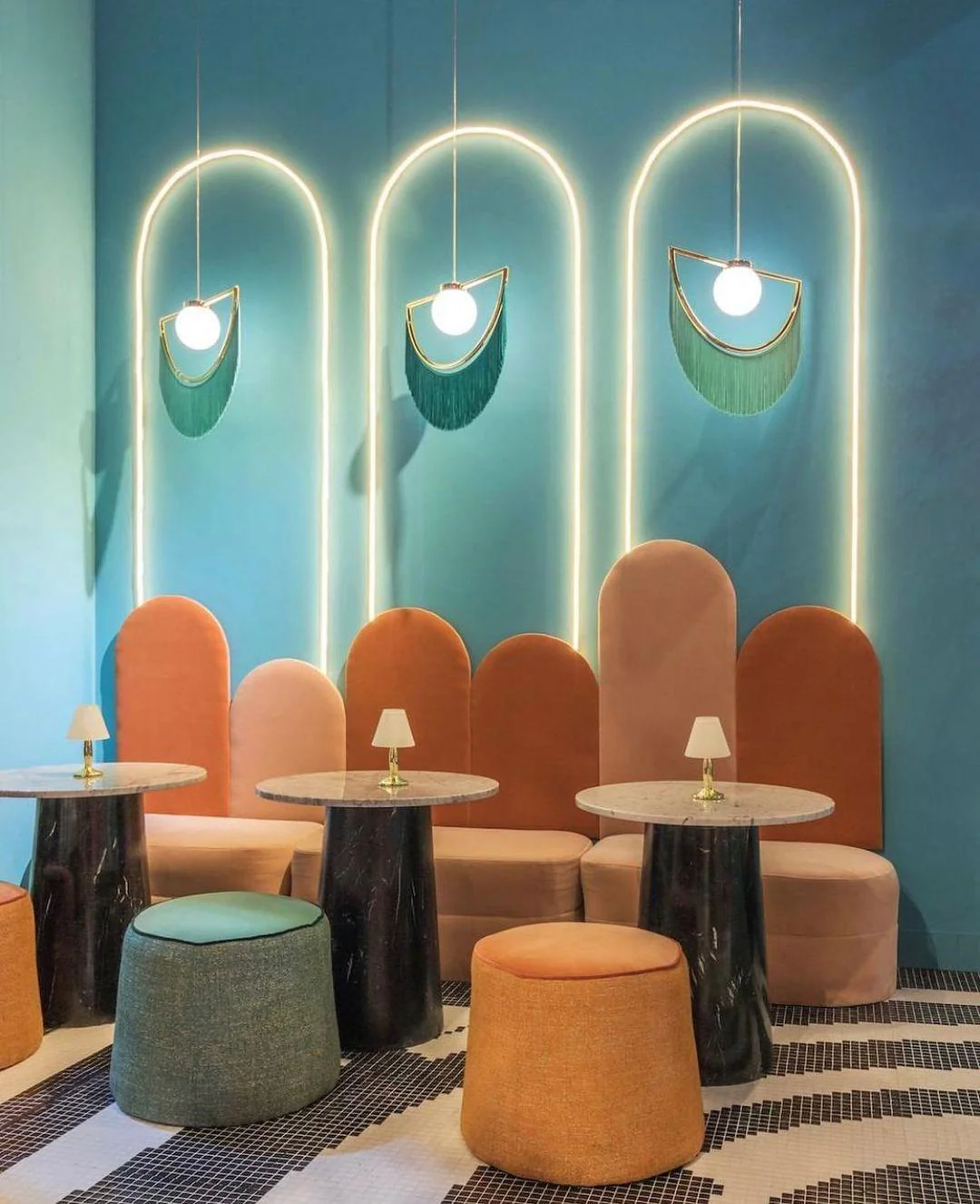 Solara Pendant Lamp Fabric Fringe Globe Retro Bohemian - Image 47