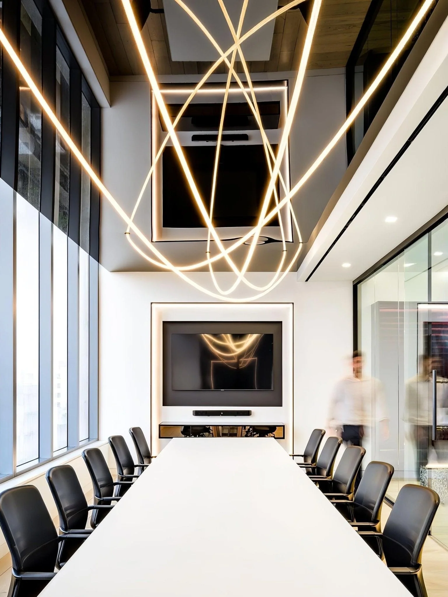 Solara Pendant Lamp Flexible Curve Silicone Brass - Image 71