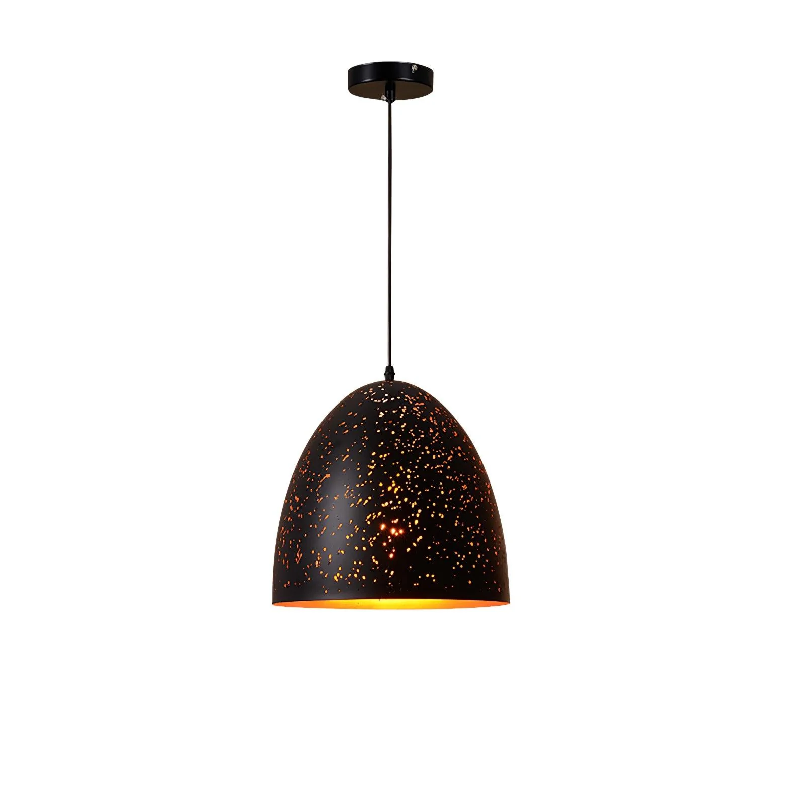 Solara Pendant Lamp Hollow Industrial Vintage - Image 25
