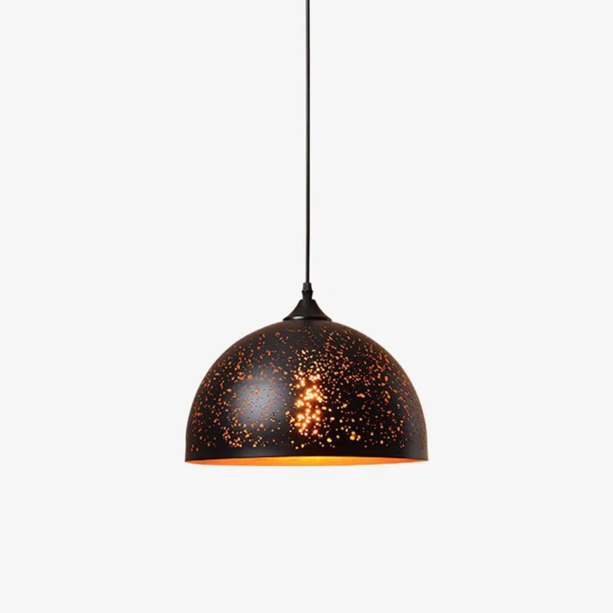 Solara Pendant Lamp Hollow Industrial Vintage - Image 30