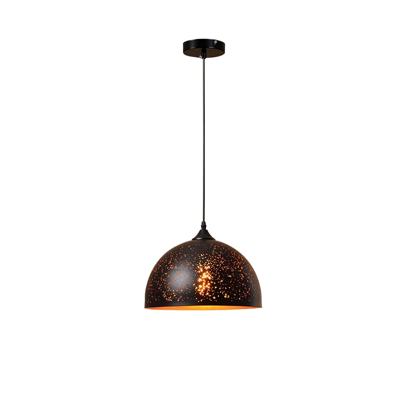 Solara Pendant Lamp Hollow Industrial Vintage - Image 35