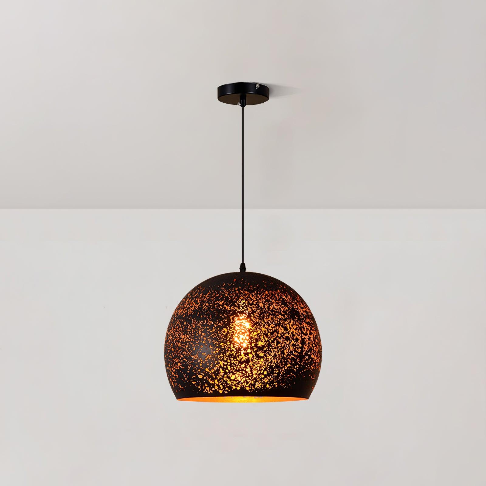 Solara Pendant Lamp Hollow Industrial Vintage - Image 43