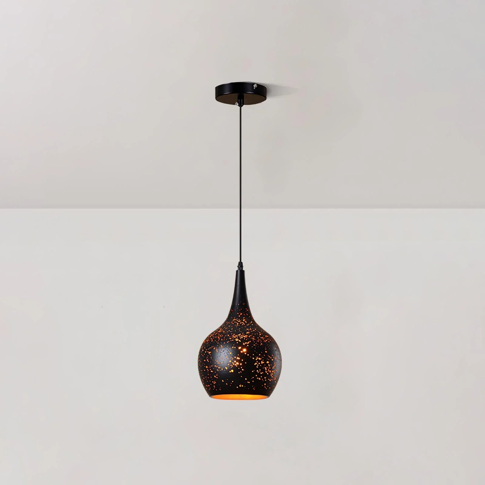 Solara Pendant Lamp Hollow Industrial Vintage - Image 45
