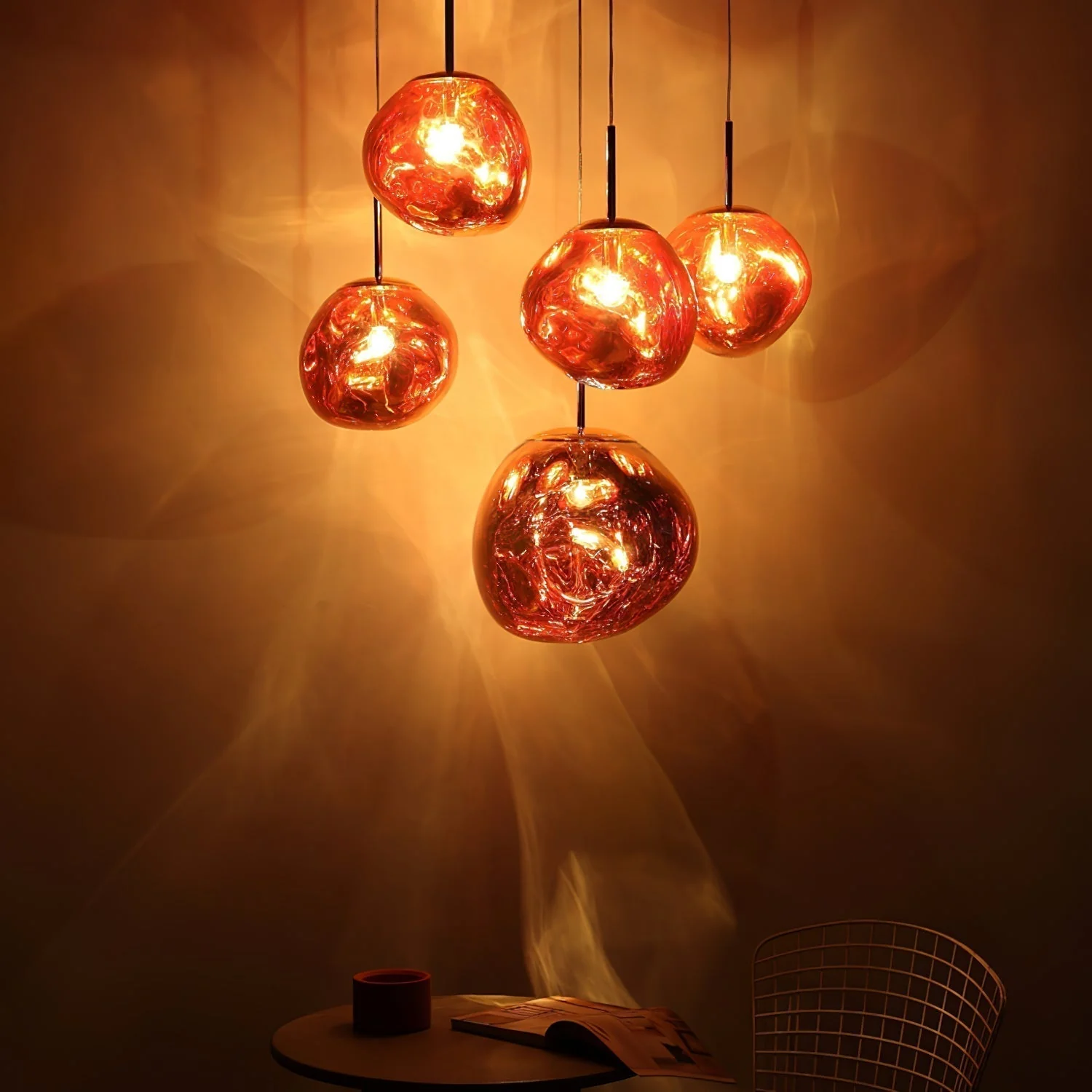 Solara Pendant Lamp Irregular Cluster Sculptural - Image 102