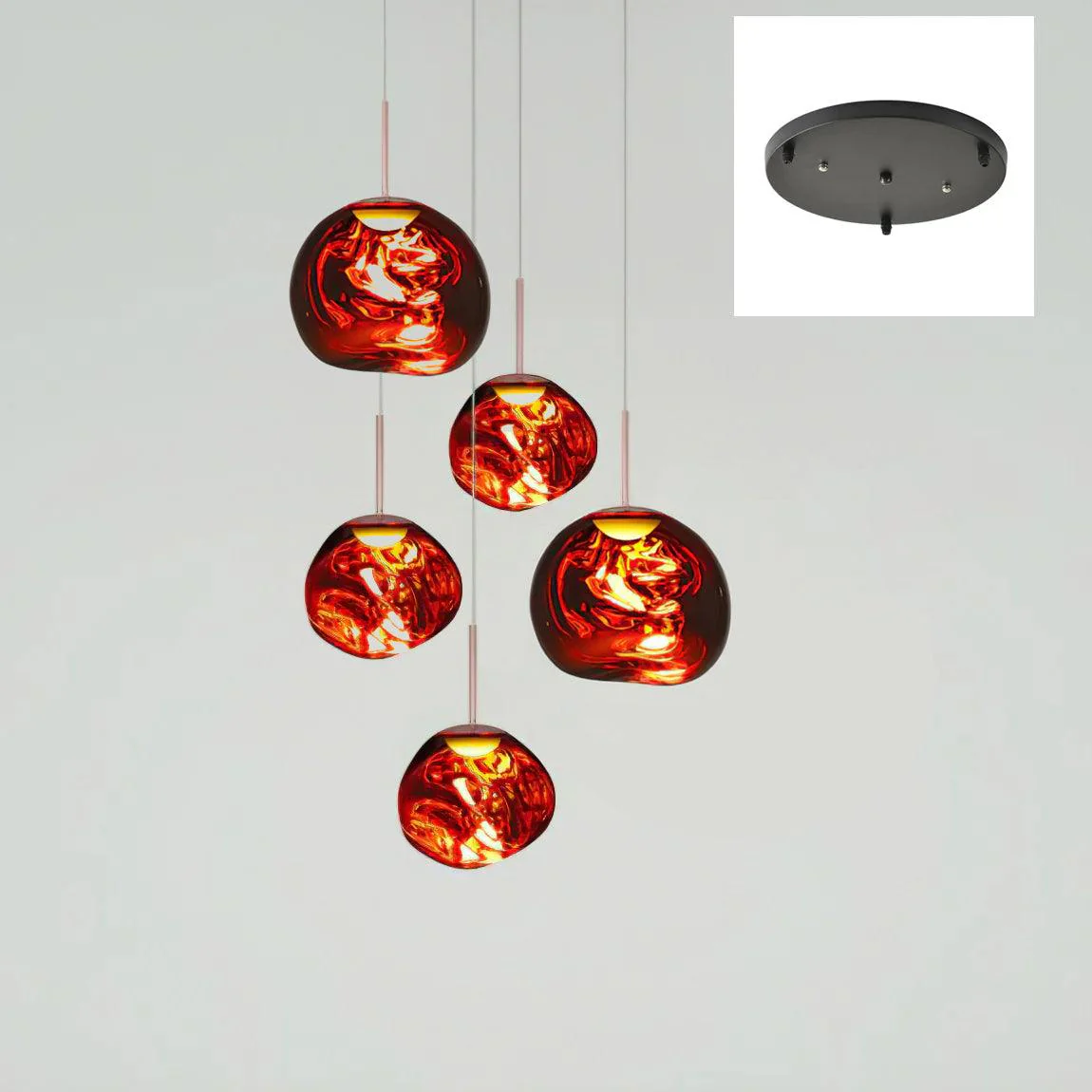 Solara Pendant Lamp Irregular Cluster Sculptural - Image 106
