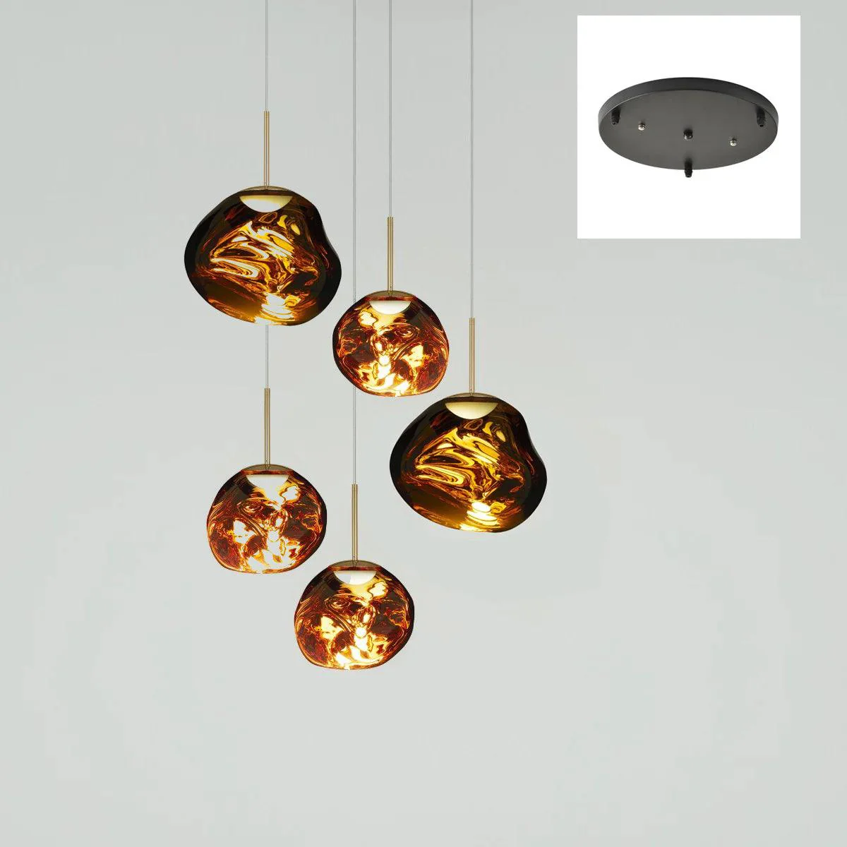 Solara Pendant Lamp Irregular Cluster Sculptural - Image 107