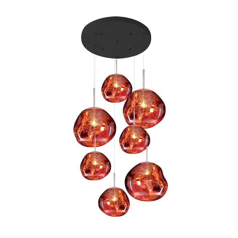 Solara Pendant Lamp Irregular Cluster Sculptural - Image 12