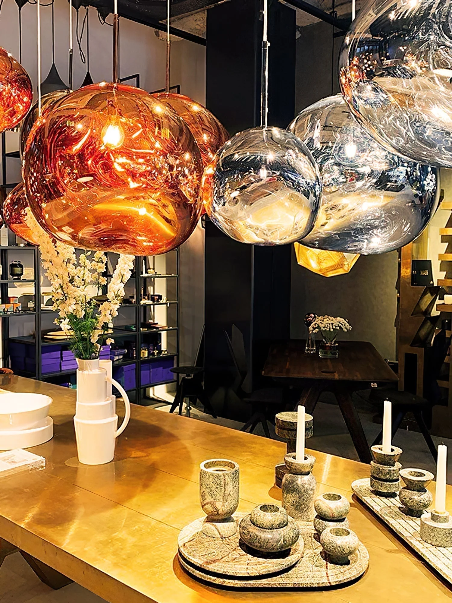 Solara Pendant Lamp Irregular Cluster Sculptural - Image 126