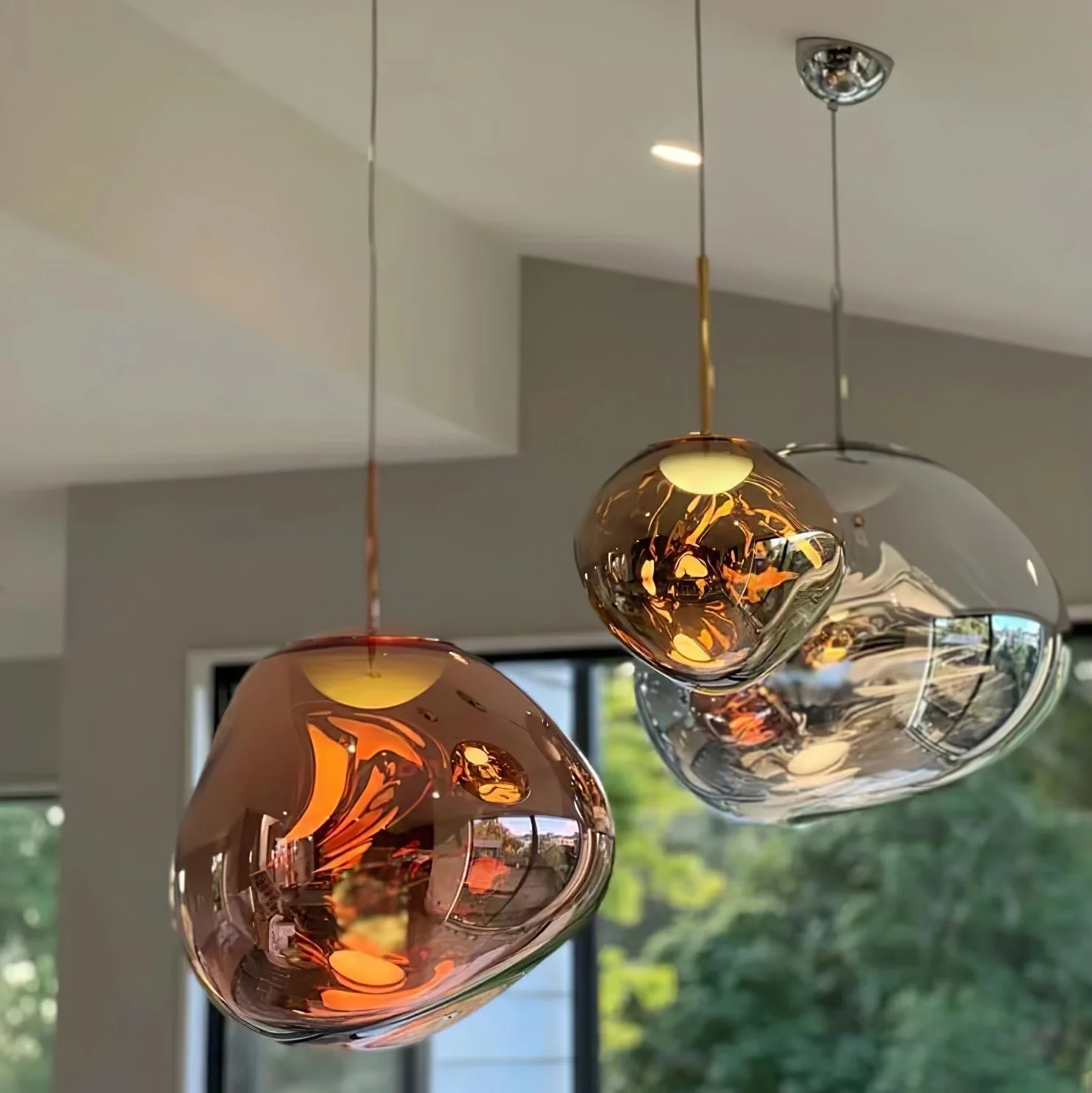 Solara Pendant Lamp Irregular Cluster Sculptural - Image 135