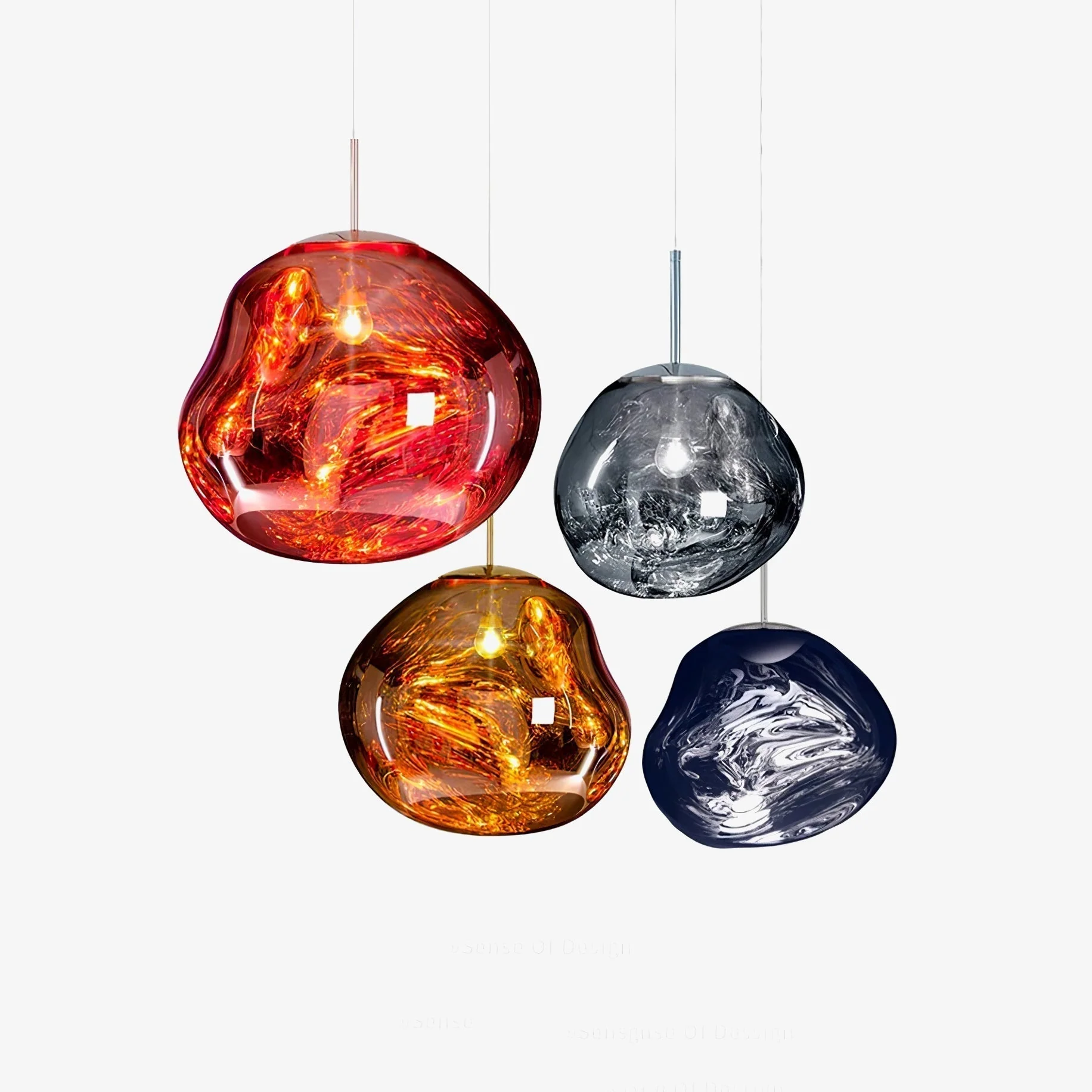 Solara Pendant Lamp Irregular Cluster Sculptural - Image 138