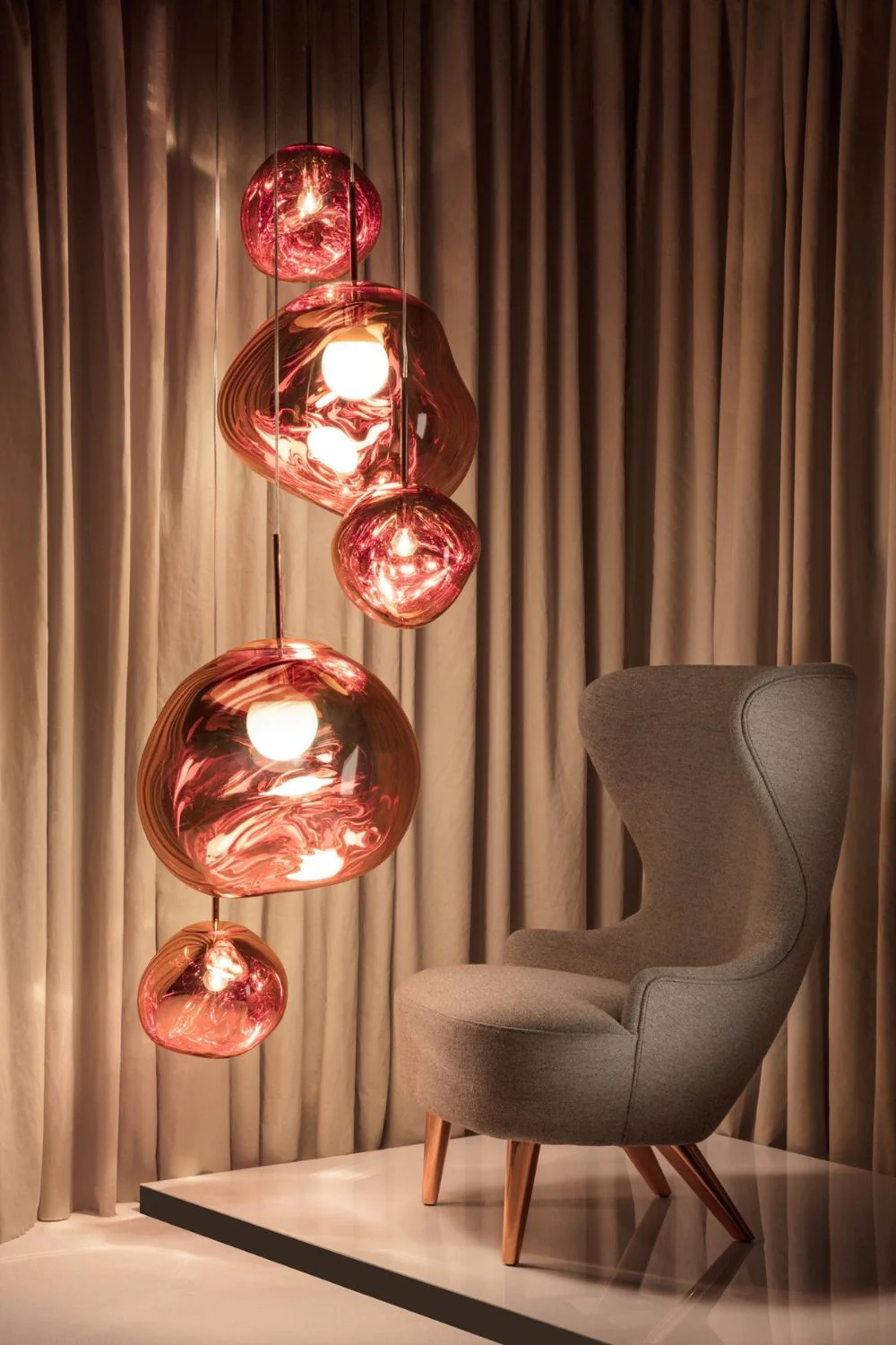 Solara Pendant Lamp Irregular Cluster Sculptural - Image 148