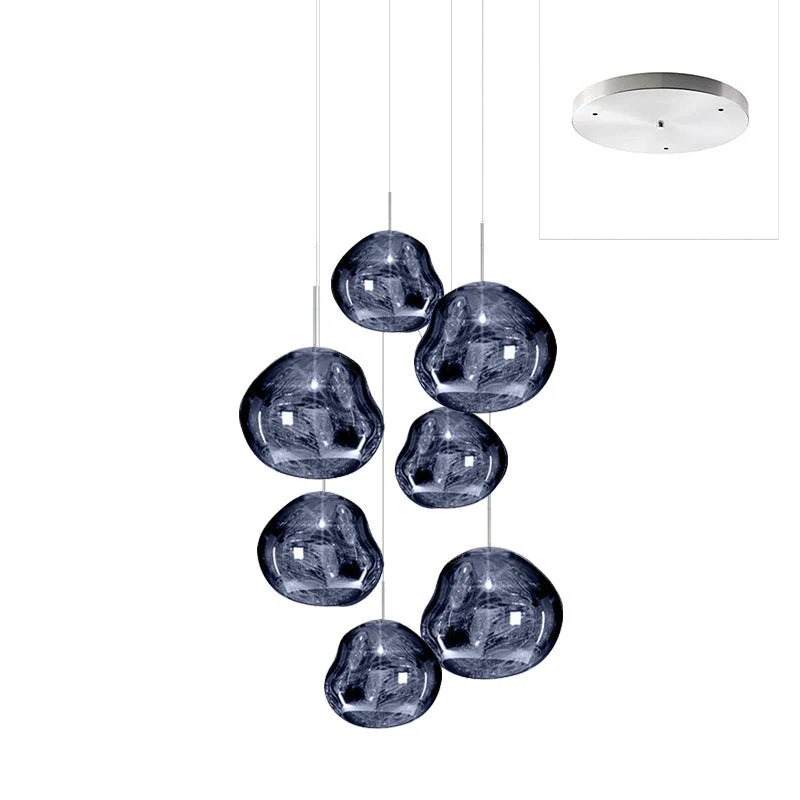 Solara Pendant Lamp Irregular Cluster Sculptural - Image 15