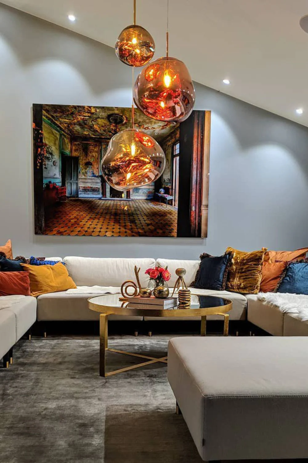 Solara Pendant Lamp Irregular Cluster Sculptural - Image 158