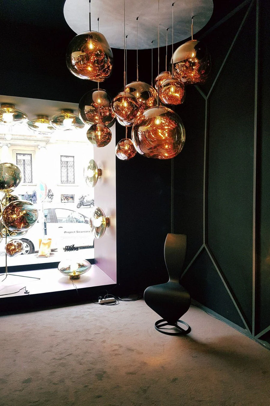 Solara Pendant Lamp Irregular Cluster Sculptural - Image 160