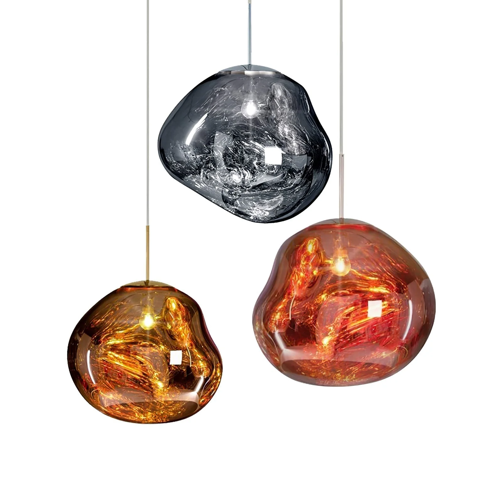 Solara Pendant Lamp Irregular Cluster Sculptural - Image 186