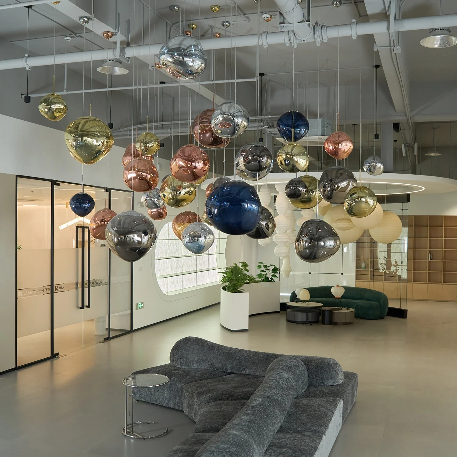 Solara Pendant Lamp Irregular Cluster Sculptural - Image 196