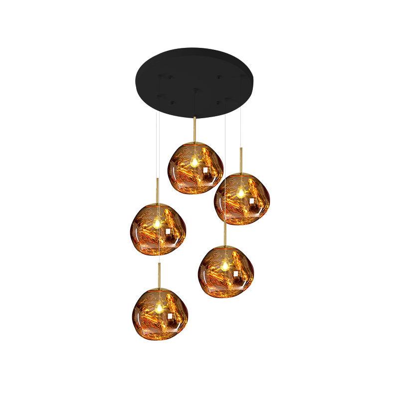Solara Pendant Lamp Irregular Cluster Sculptural - Image 3