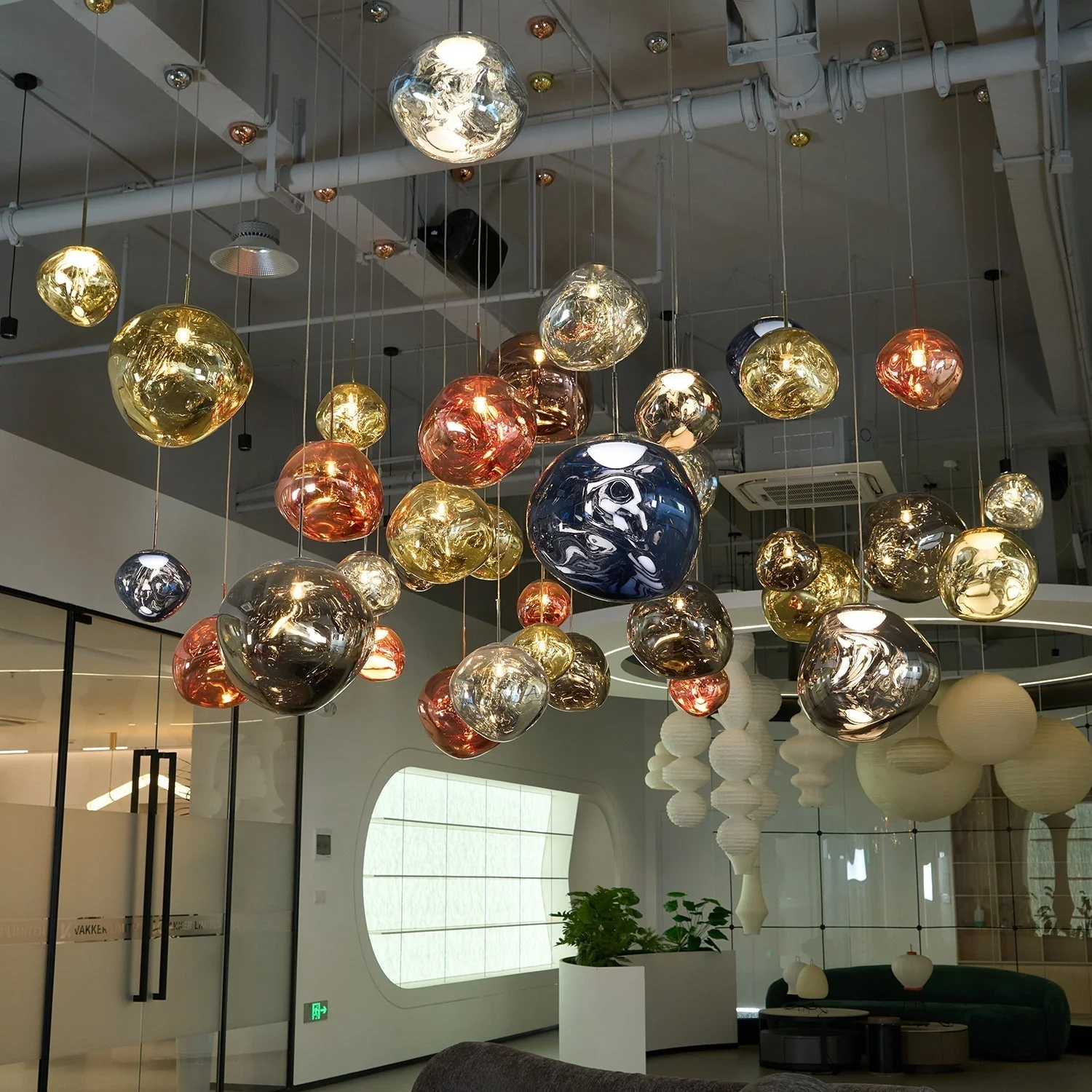 Solara Pendant Lamp Irregular Cluster Sculptural - Image 37