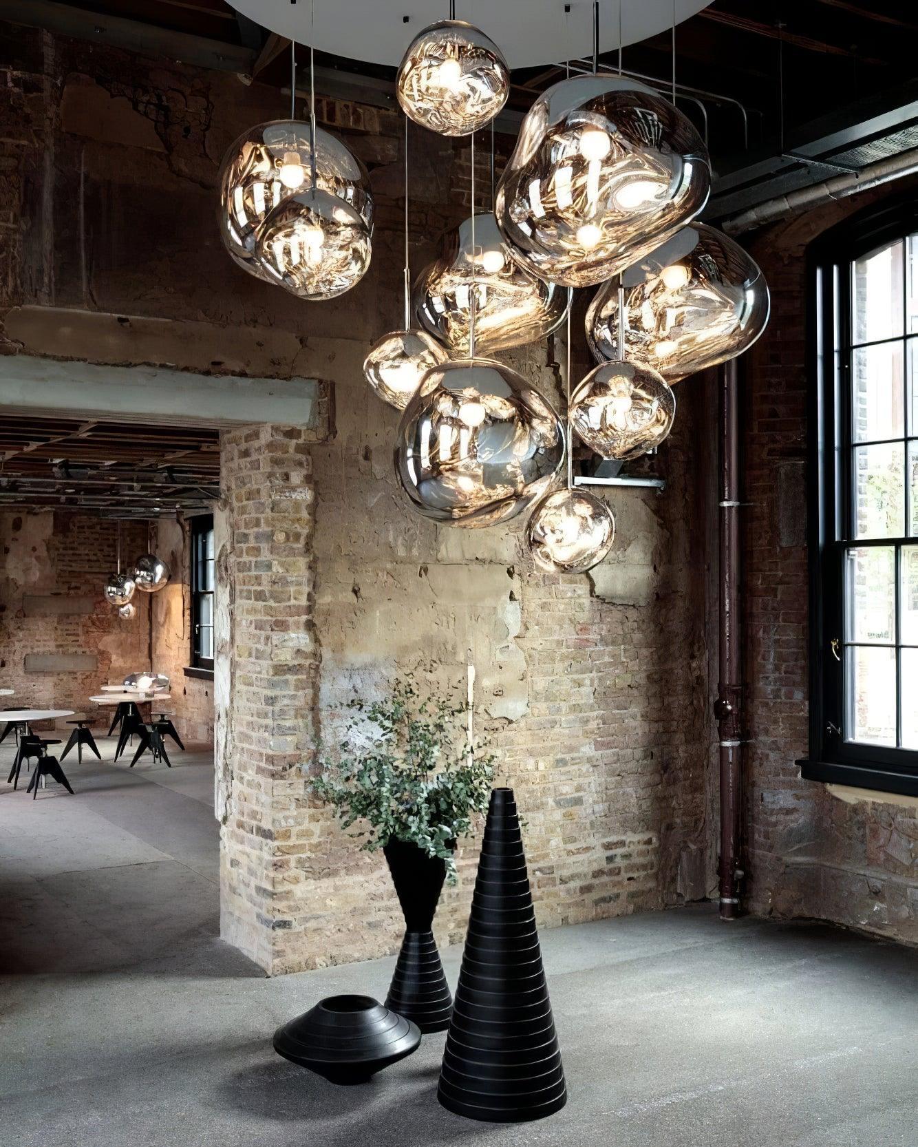 Solara Pendant Lamp Irregular Cluster Sculptural - Image 43
