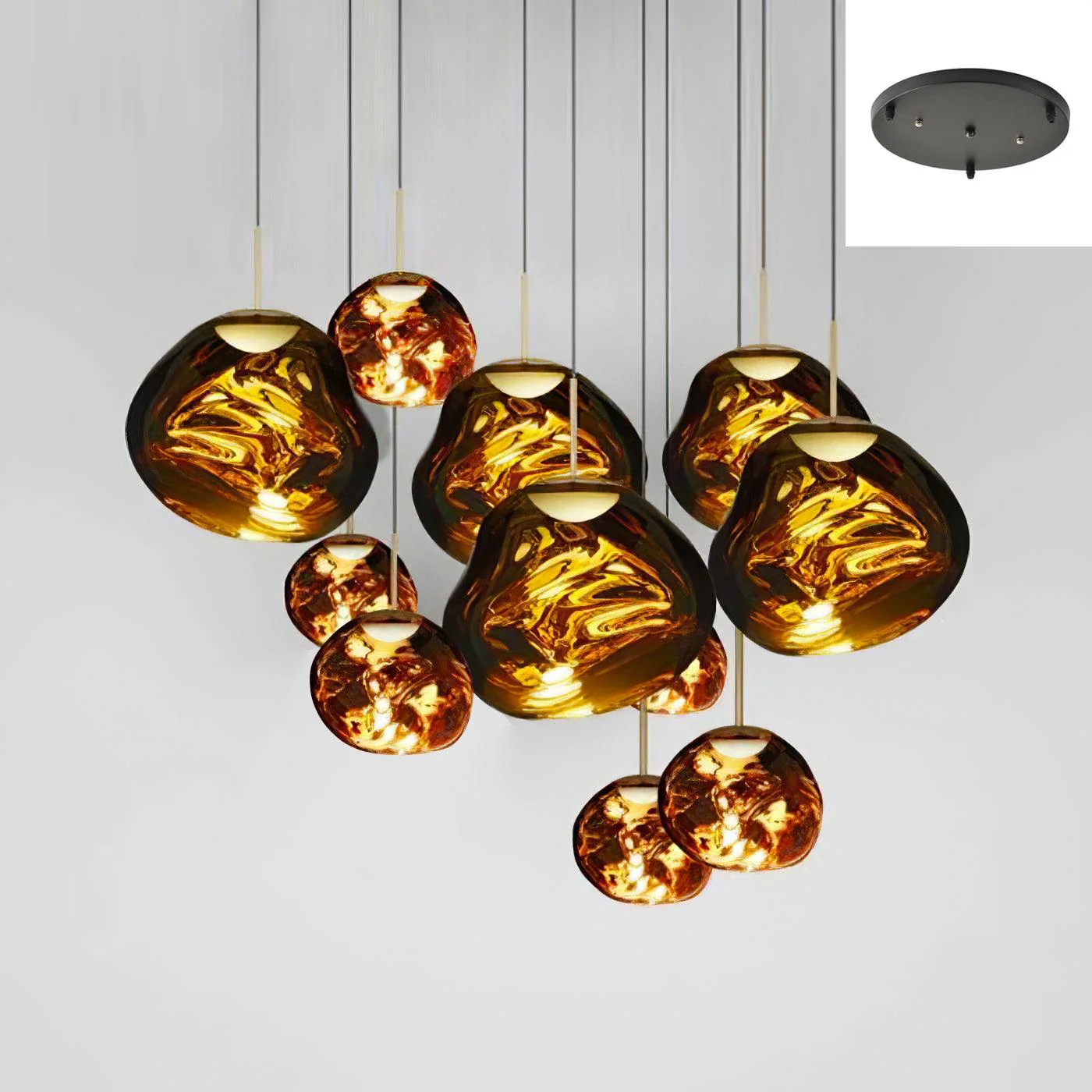 Solara Pendant Lamp Irregular Cluster Sculptural - Image 57