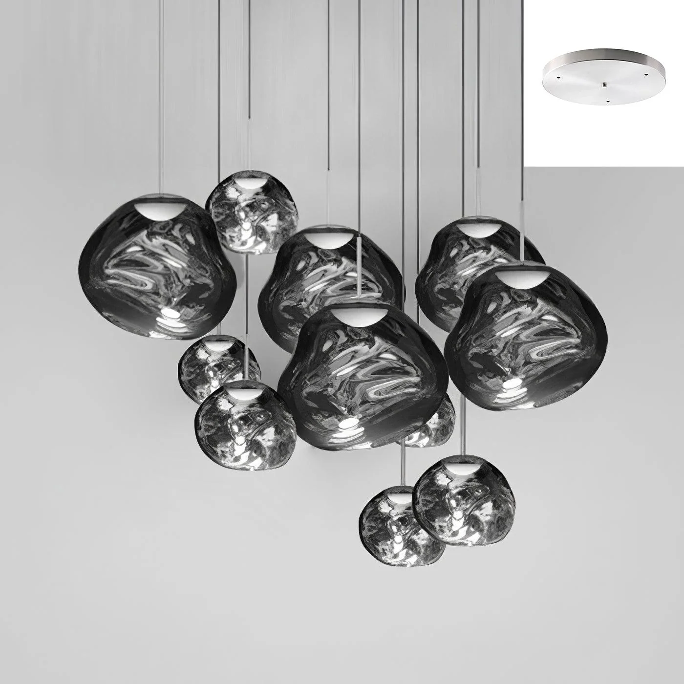 Solara Pendant Lamp Irregular Cluster Sculptural - Image 64
