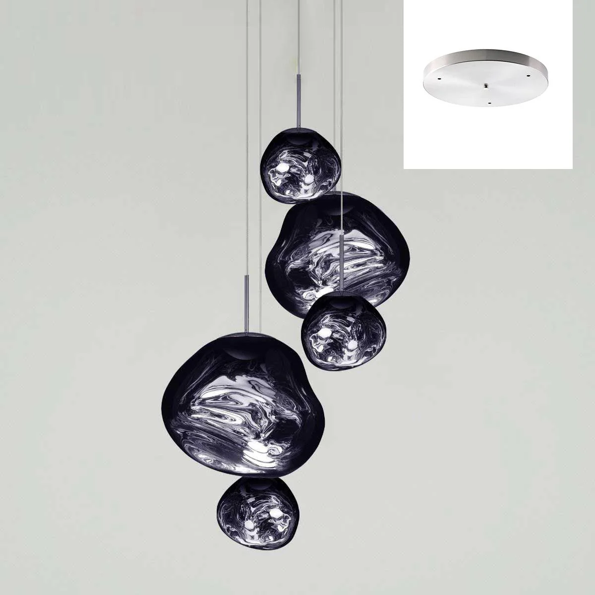 Solara Pendant Lamp Irregular Cluster Sculptural - Image 66