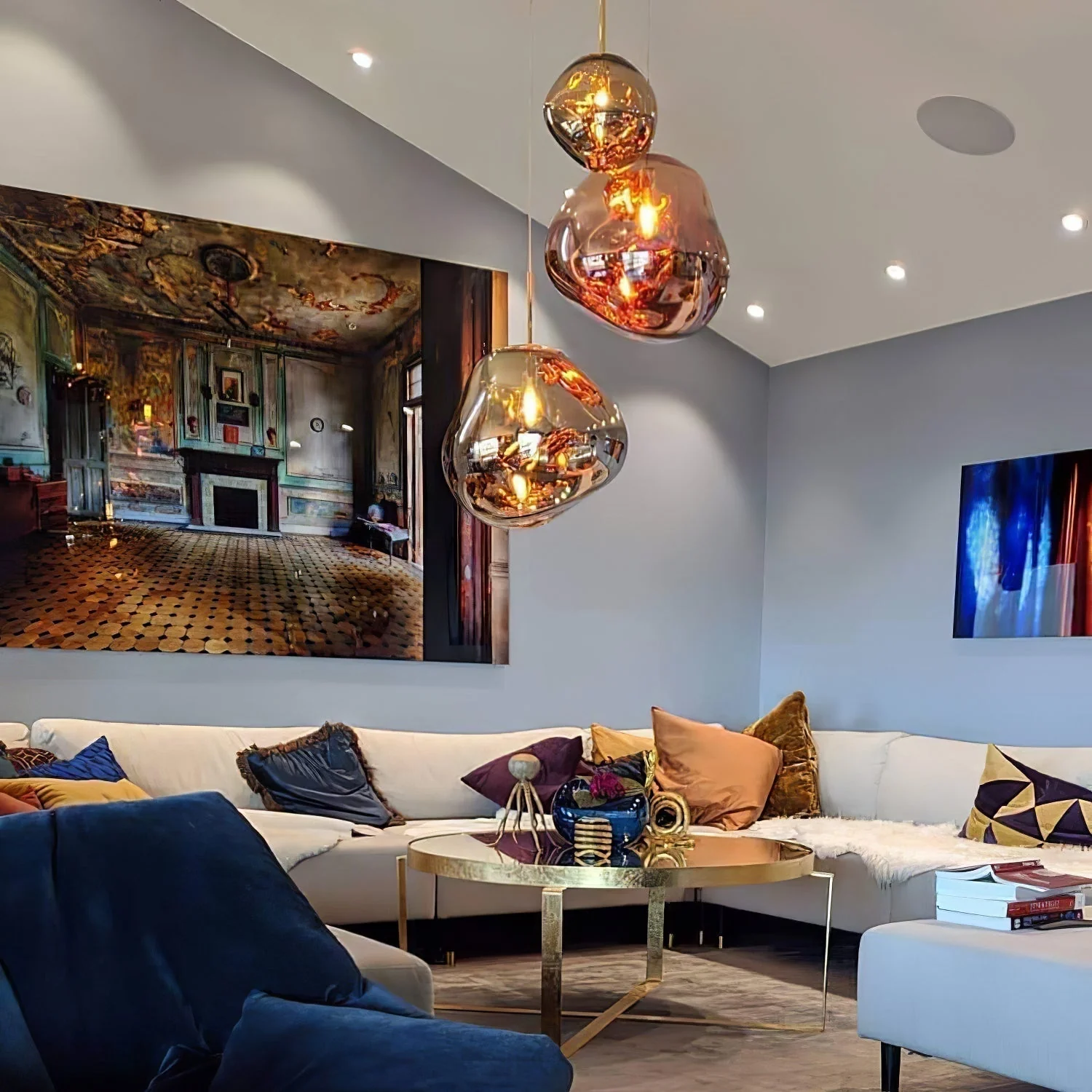 Solara Pendant Lamp Irregular Cluster Sculptural - Image 80