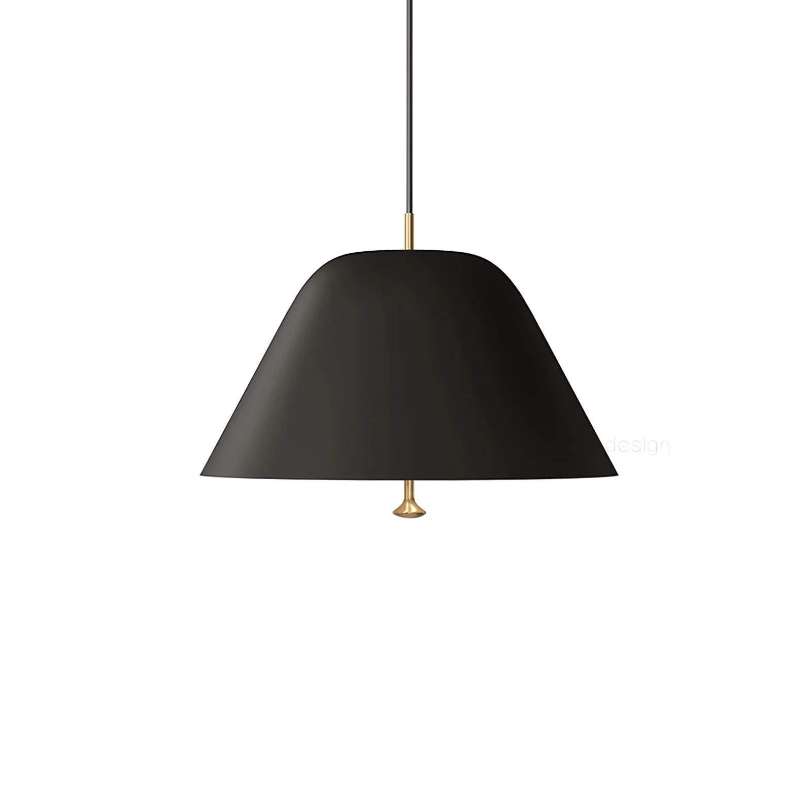 Solara Pendant Lamp Bell Glass Brass Minimalist - Image 41