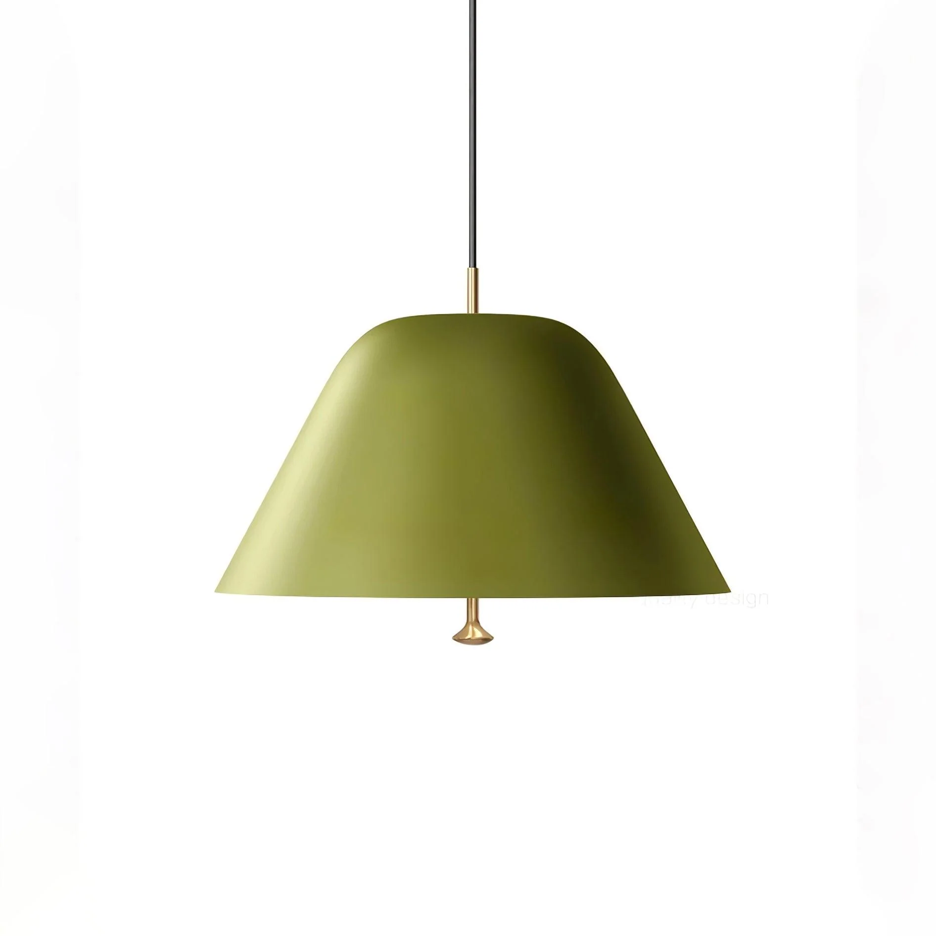 Solara Pendant Lamp Bell Glass Brass Minimalist - Image 42
