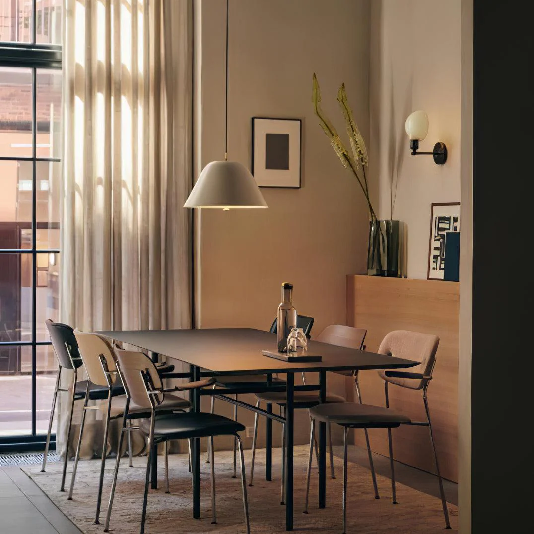 Solara Pendant Lamp Bell Glass Brass Minimalist - Image 45