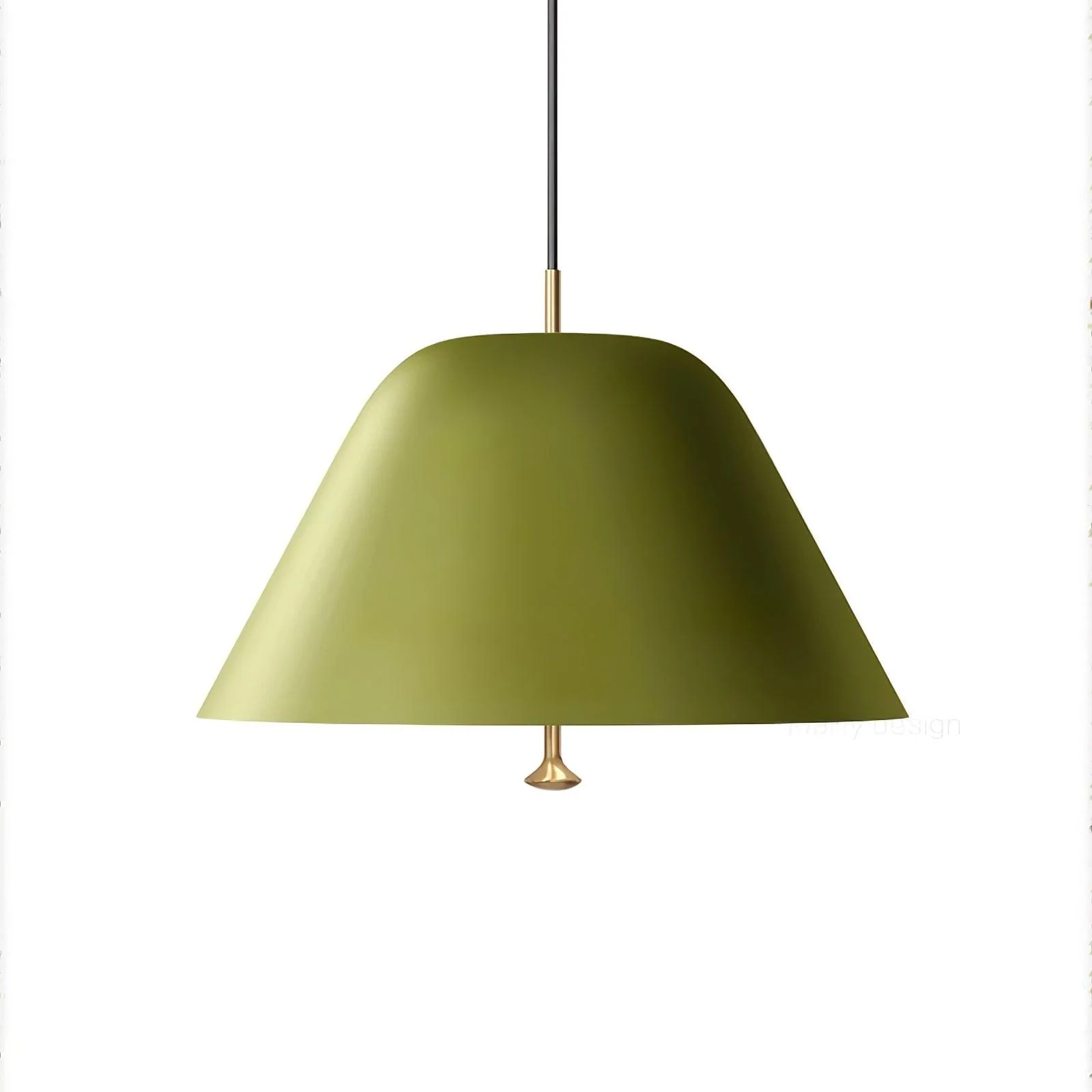 Solara Pendant Lamp Bell Glass Brass Minimalist - Image 47