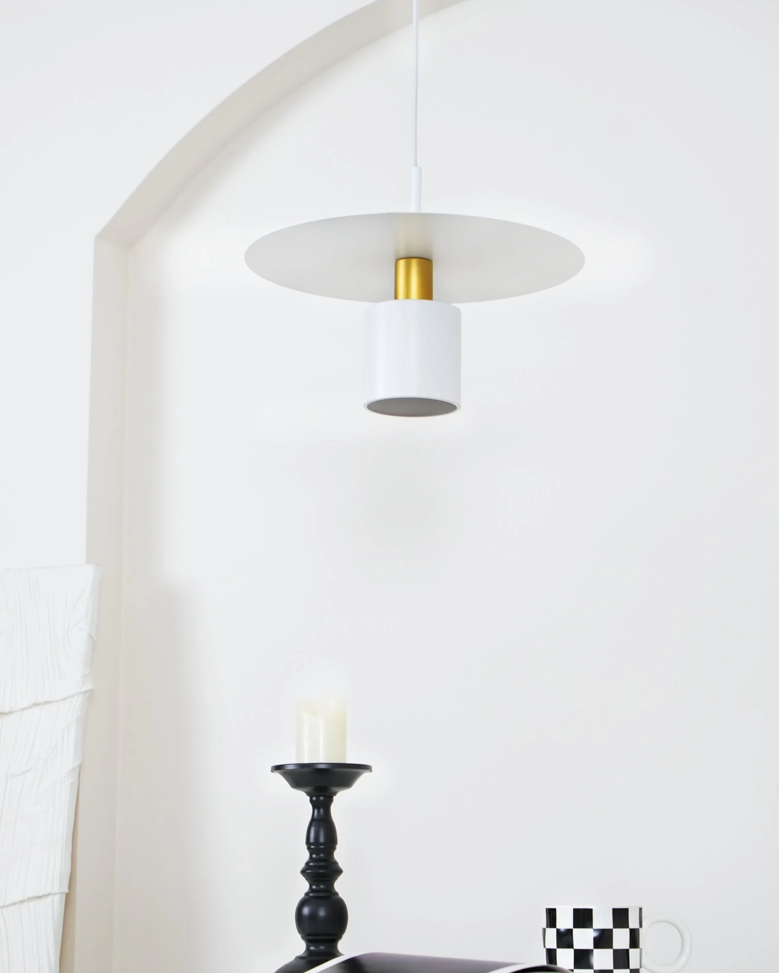 Solara Pendant Lamp Cylinder Disc Industrial - Image 13
