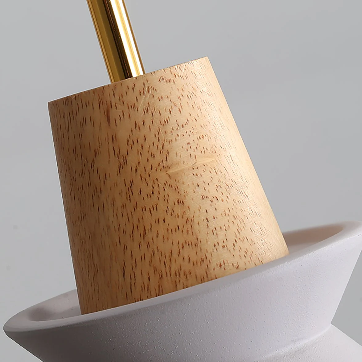 Solara Pendant Lamp Wood Space Nordic Minimalist - Image 2